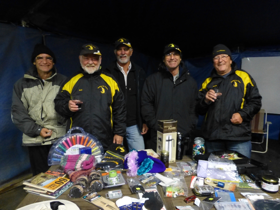 Five of our club's inaugural members..Rod, Bob, Alan, Ben and David W