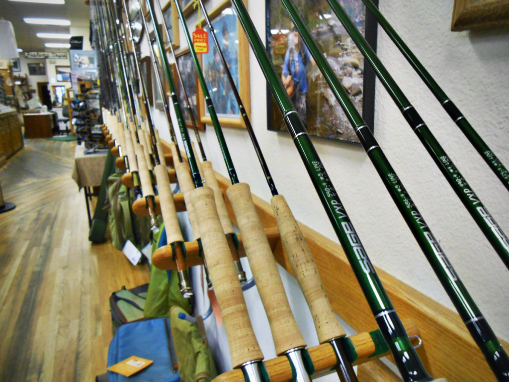 A whole bunch of rods