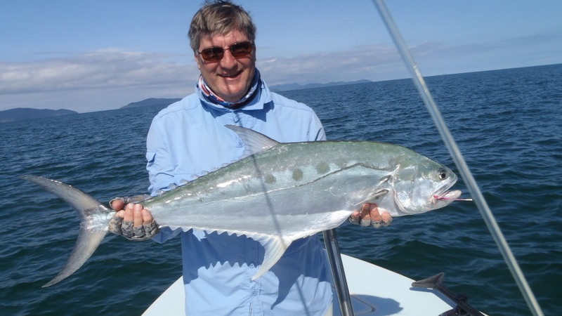 Ken Holley with Queenfish