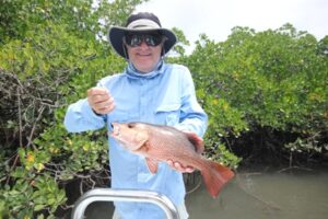 Ken Holley with his Mangrove Jack