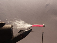 Wind tubing up to eyes and tie in.