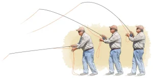 fly casting with Joe Mahler