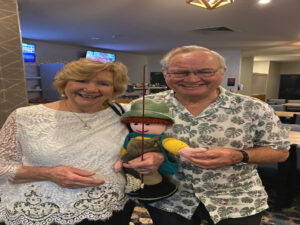 Bonnie and Iain with Iggie