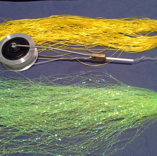 Bead Head Yellow Squiggly materials