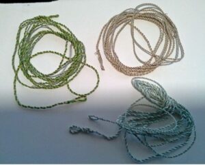 hand-furled braided leaders