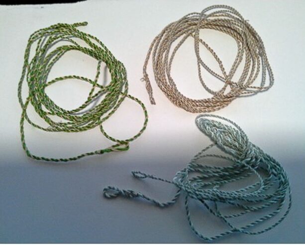 hand-furled braided leaders