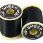 Black sheer 14/0 thread