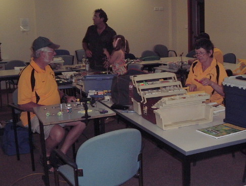 2010 December. fly tie session