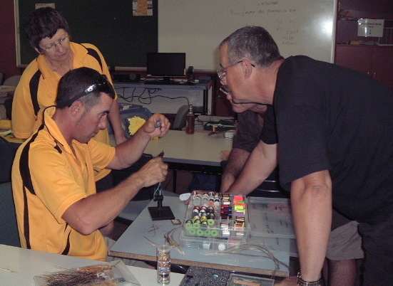 2010 December fly tying session
